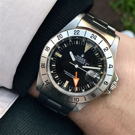 rolex explorer 2 change time